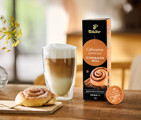 Cafissimo Flavoured Espresso – Cinnamon Roll – 80 Kapseln