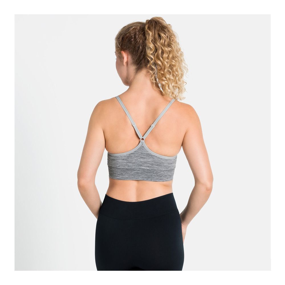 Odlo PADDED SEAMLESS SOFT 2.0 - Brassière Femme light grey melange
