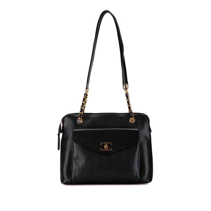 Chanel Vintage Chanel Tote Black