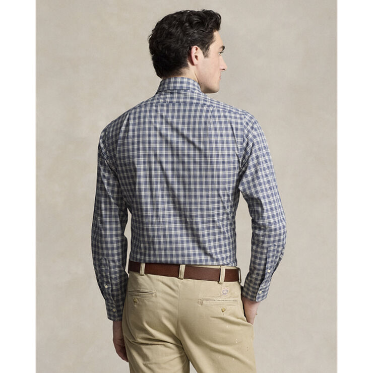 Polo Ralph Lauren 50/1 BISTRCH POPLIN-CUBDPPCS 6536 grey heather navy multi
