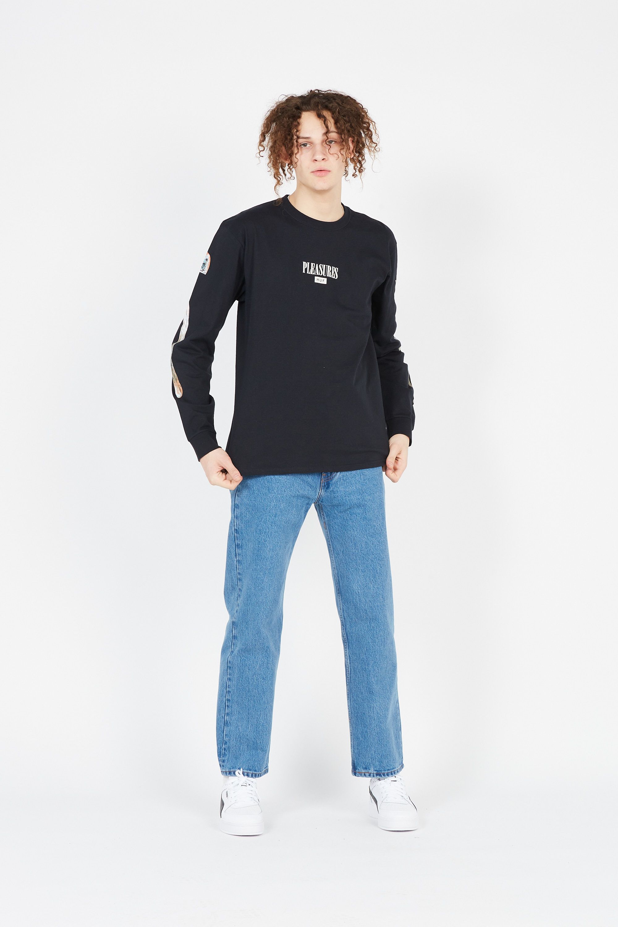 HUF T-SHIRT SPORE Noir