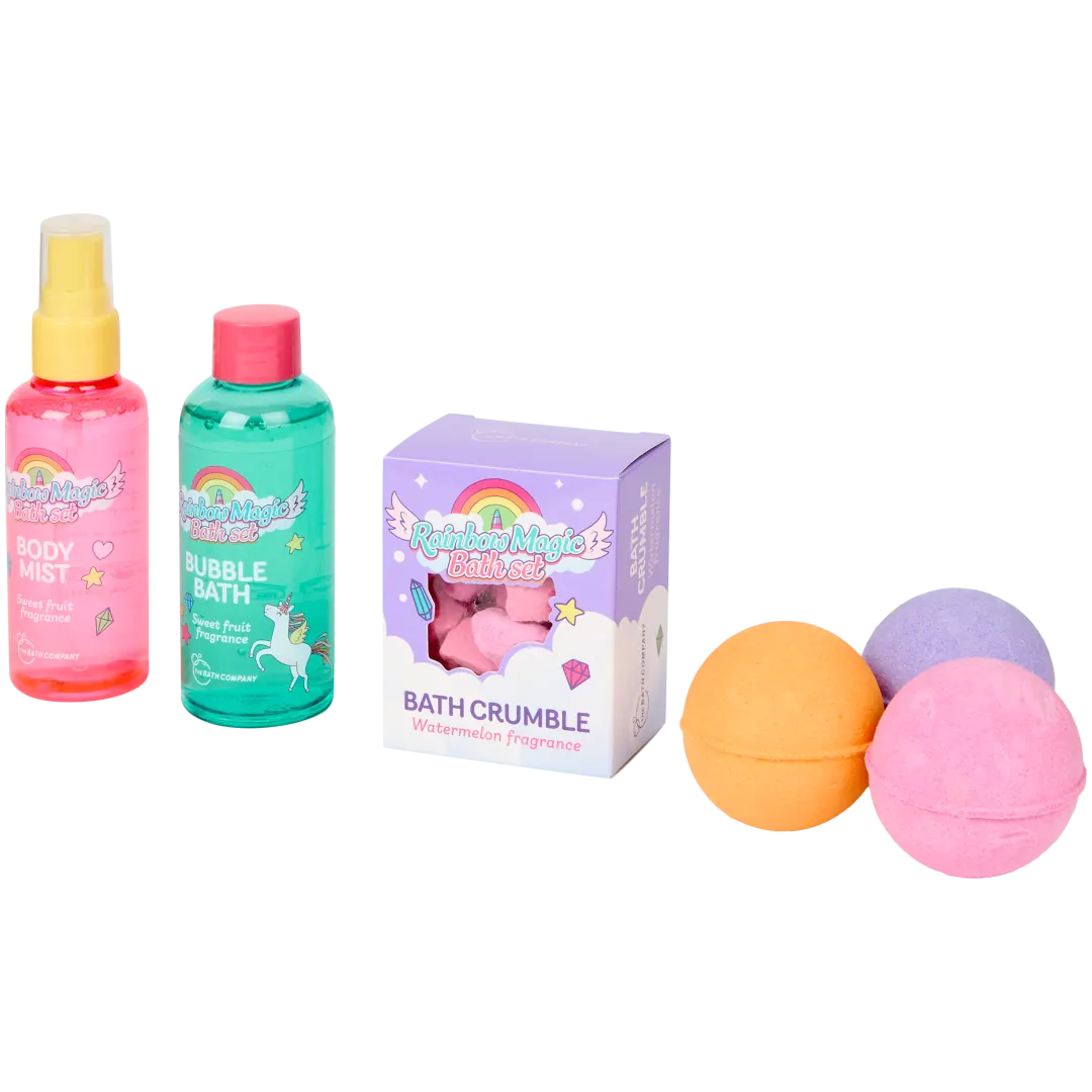 The Bath Company Rainbow Magic badset 6-delig