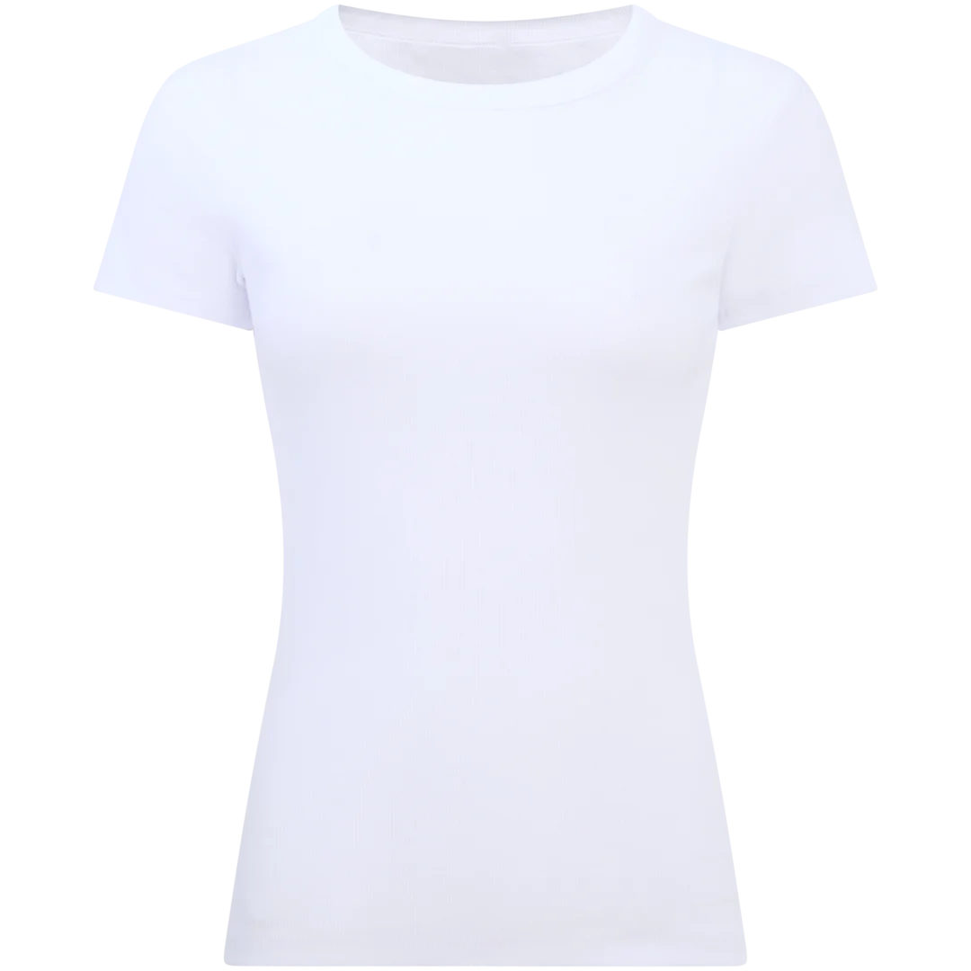 T-shirt côtelé