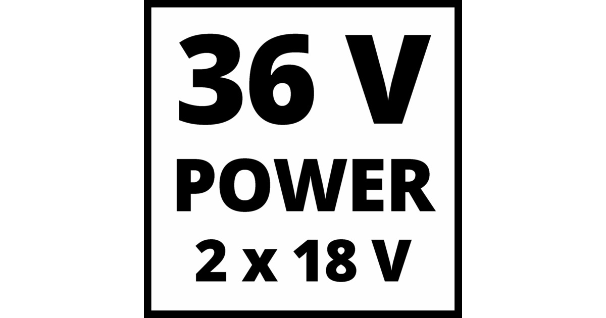 EINHELLGP-BC 36/430 Li BL-Solo Accu Bosmaaier  (Rood/zwart, Accu en oplader niet inbegrepen)