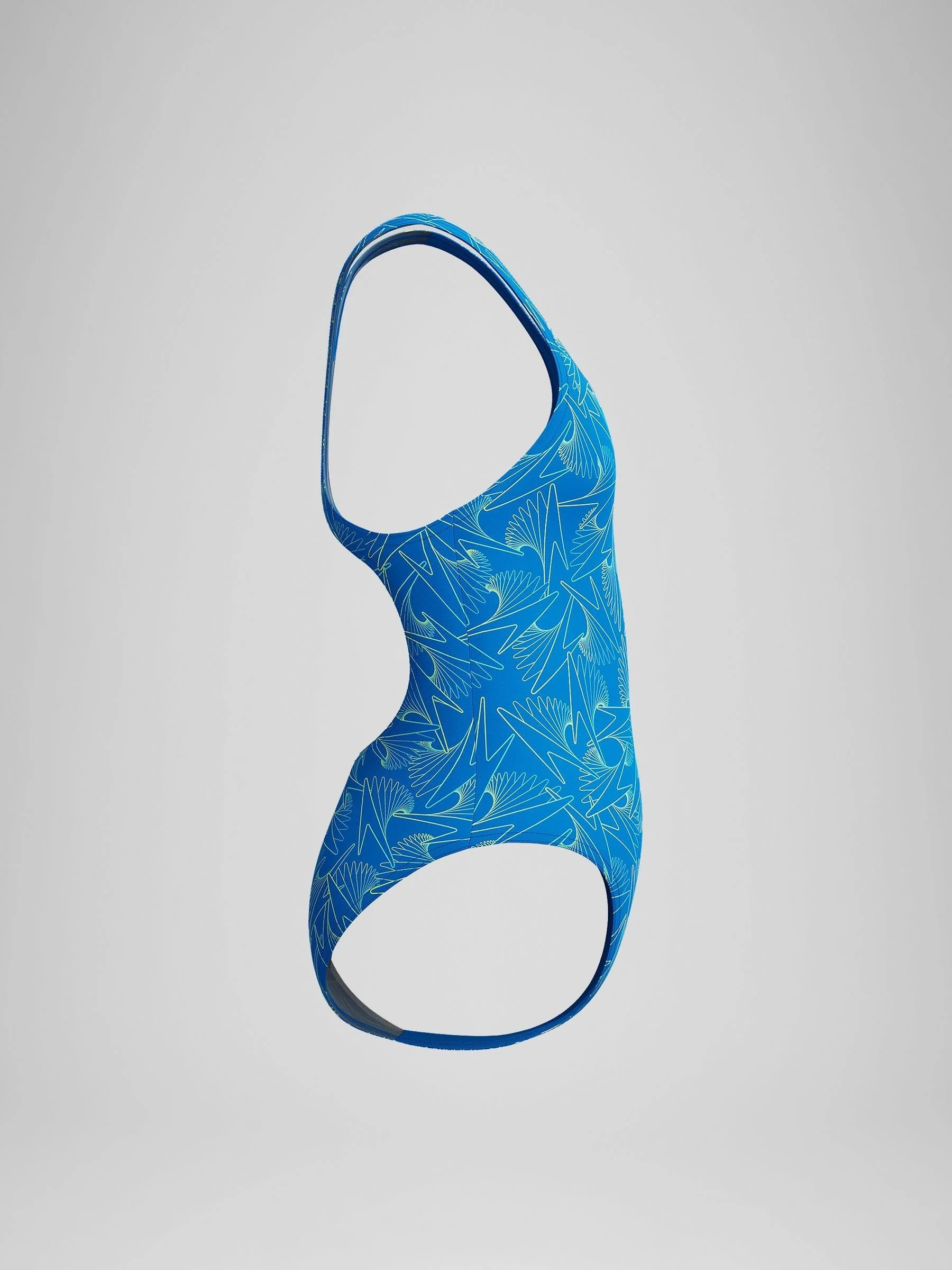 Blauw - Speedo Hyper Boom Allover Medalist badpak