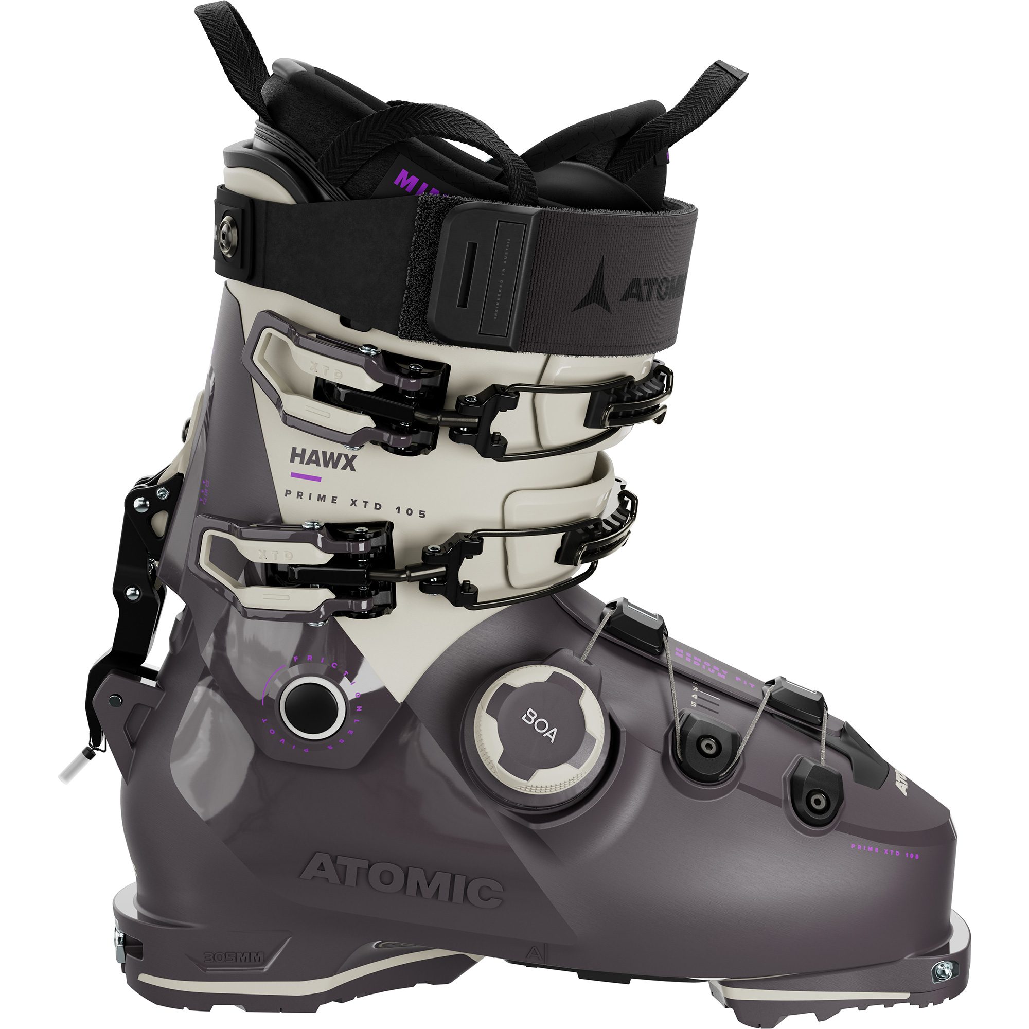 Atomic Hawx Prime XTD 105 W BOA® GripWalk Freetouring Skischuhe Damen not purple