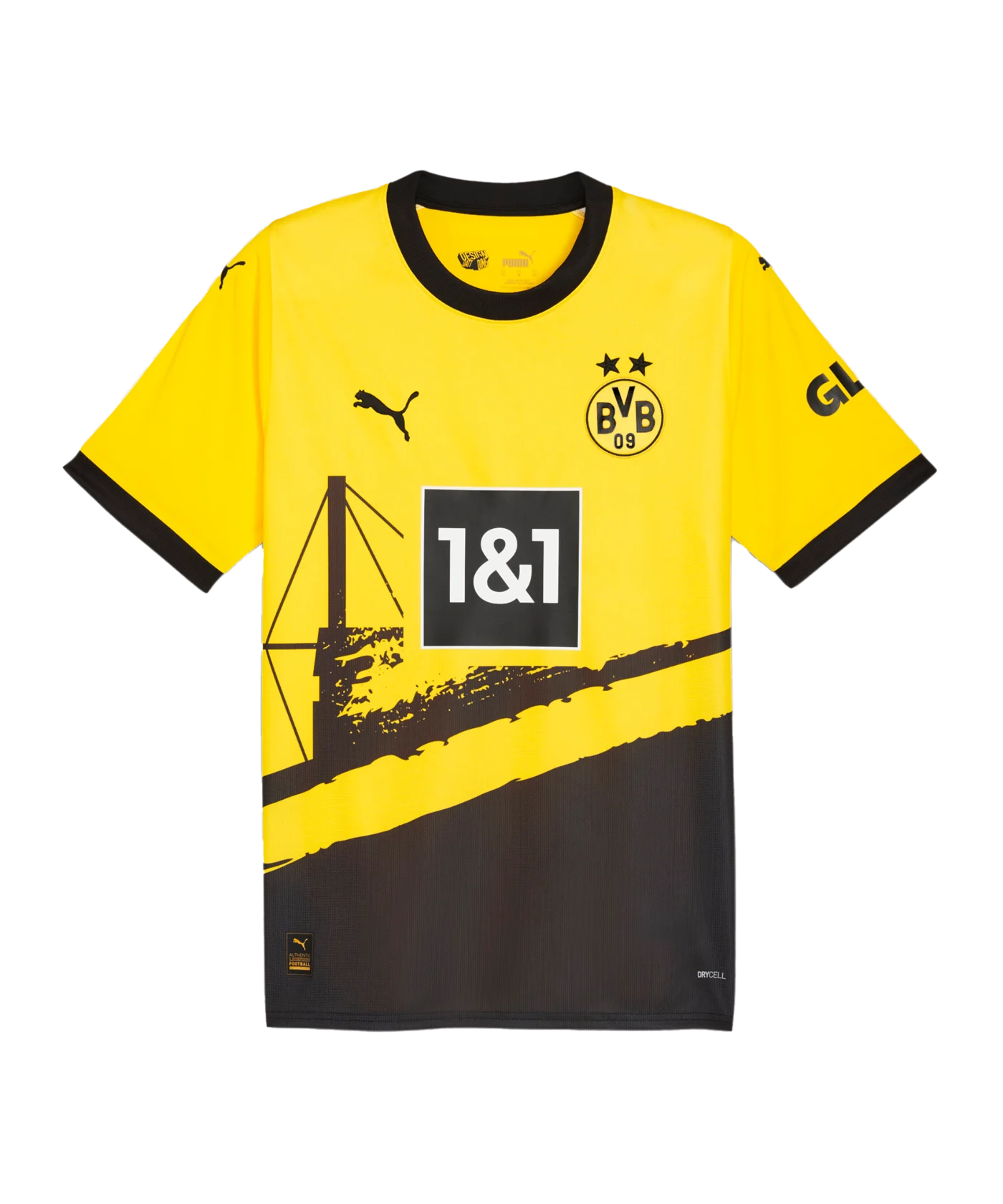 PUMA BVB Dortmund Trikot Home 2023/2024 Gelb F01