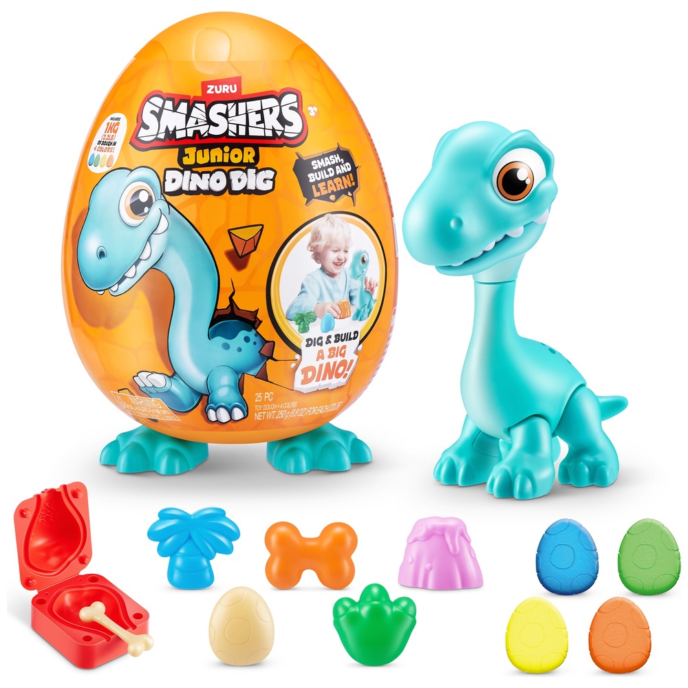 Smashers Junior Dino Dig Großes Ei von ZURU