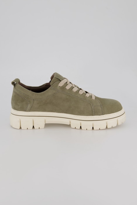 Tamaris Halbschuhe, Lederoptik, Zipper, Weite H