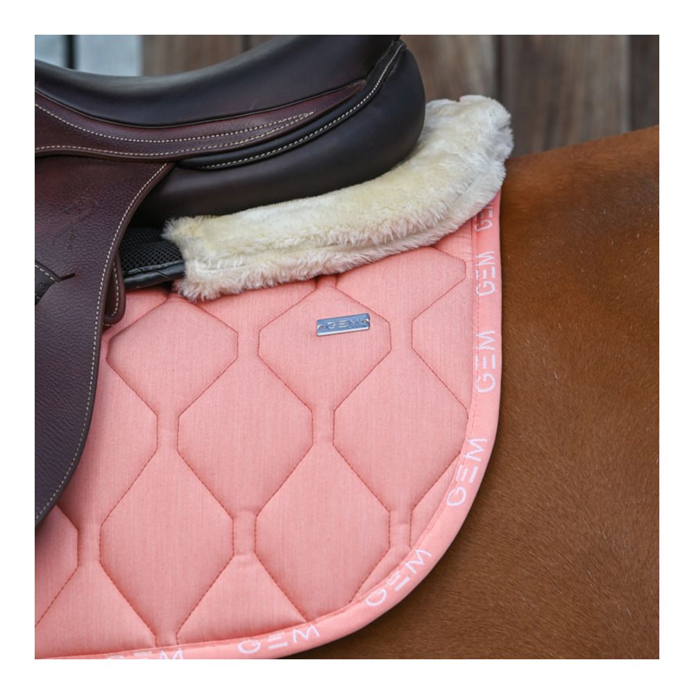 Gem LOVE GEM - Tapis de selle corail
