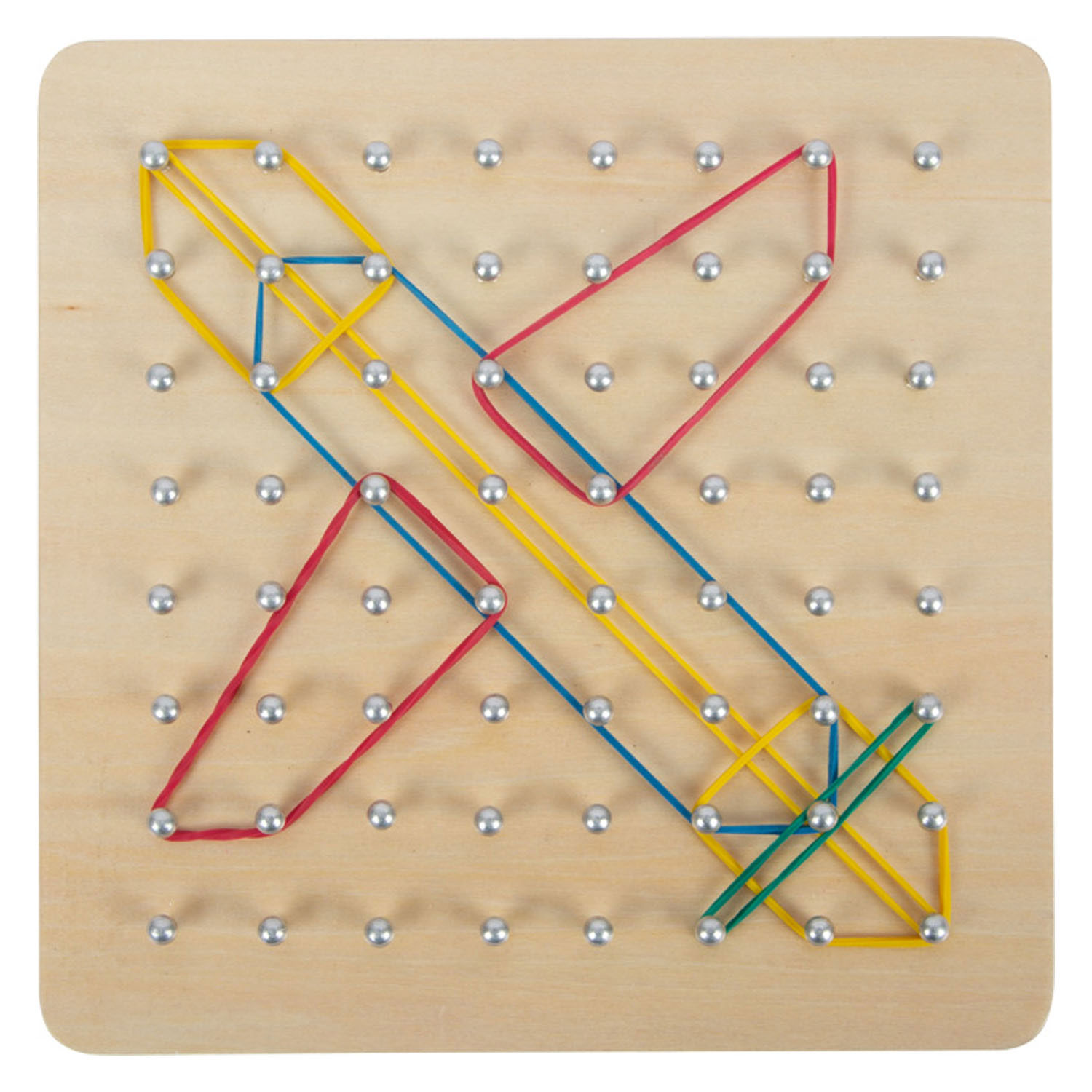 Small Foot-Houten Geobord Set