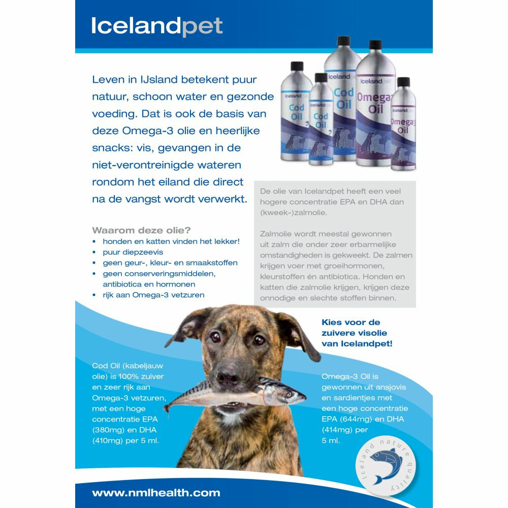 Icelandpet Omega 3 Oil 1000 ml