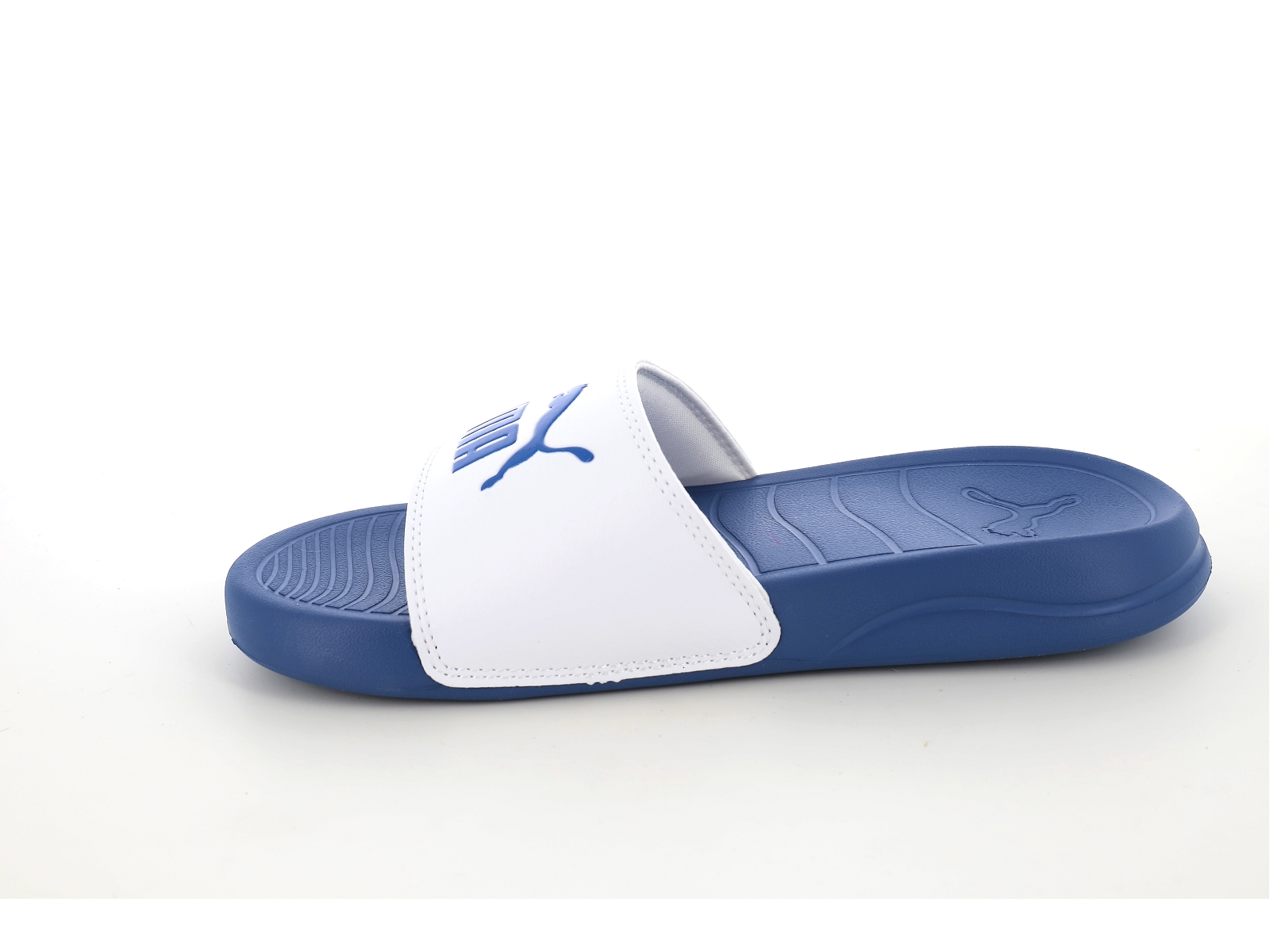 Puma-372279 Synthétique Blanc Bleu