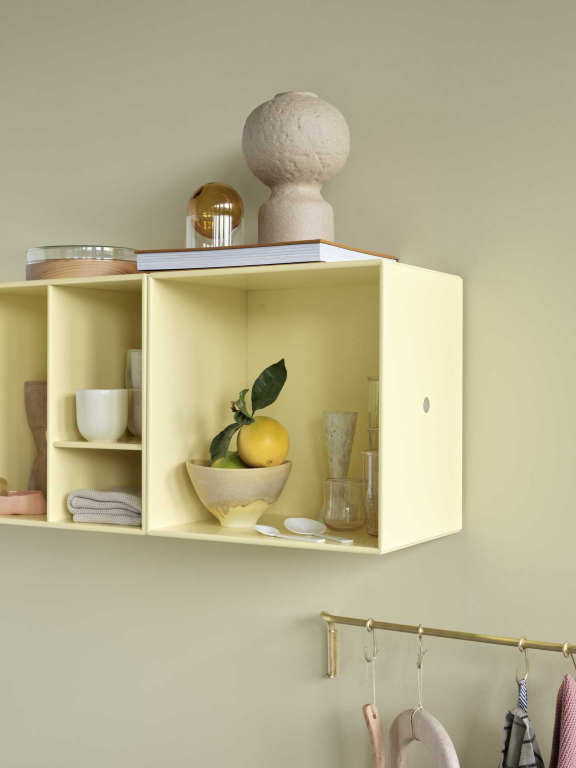 Montana Mini wandkast met deur New White