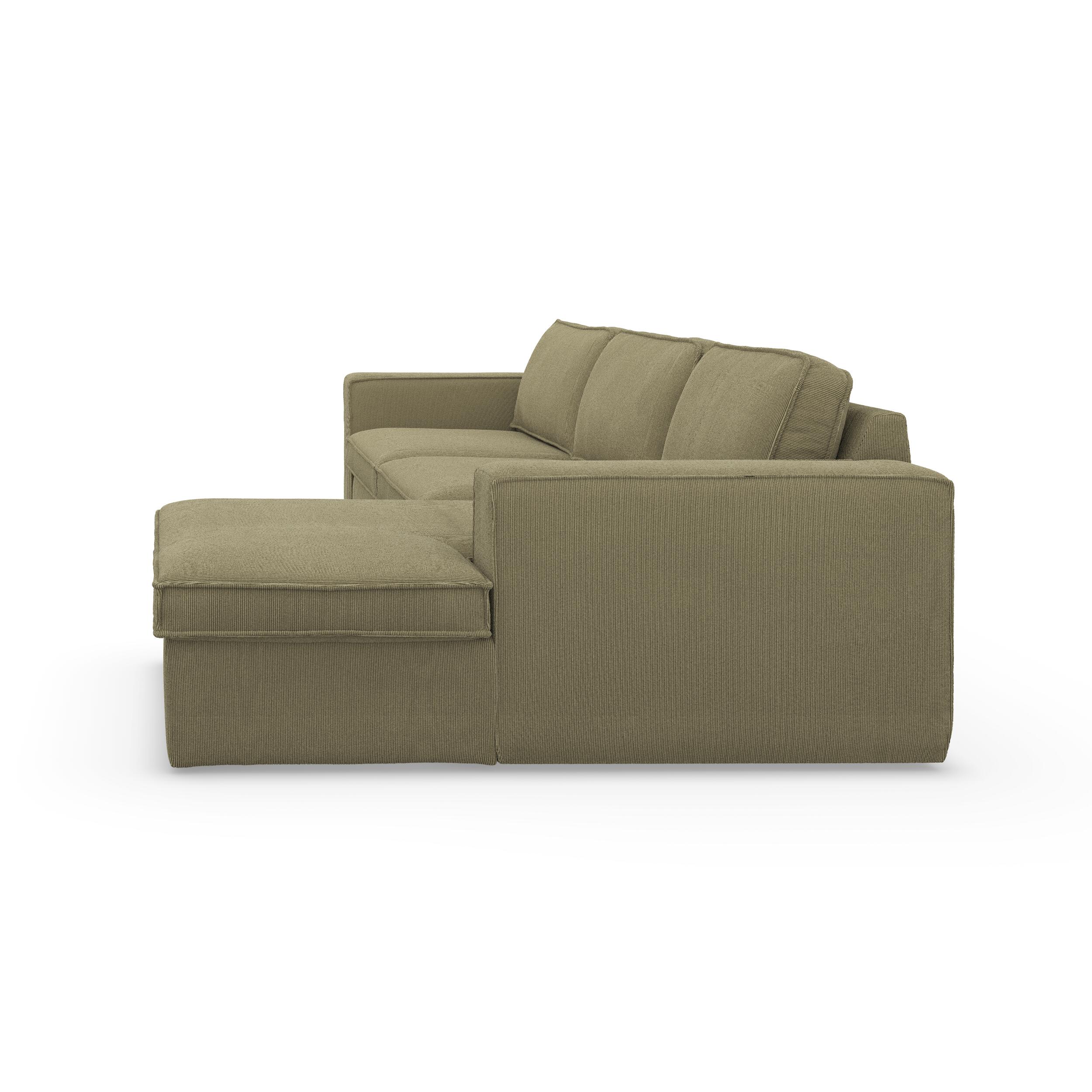 Runar højrevendt sofa med chaiselong