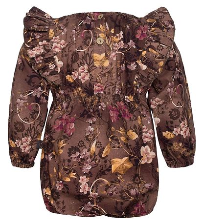 Little Wonders Strampler - Elissa - Brown Romance
