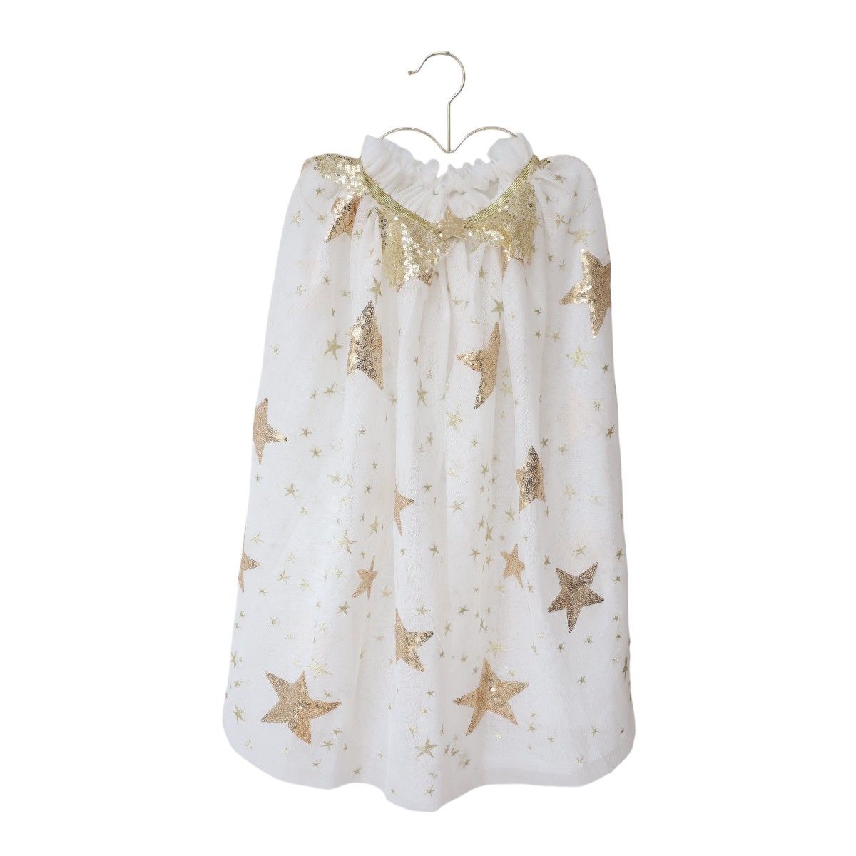 Déguisement cape étoiles à sequins dorés Surprise Partie !