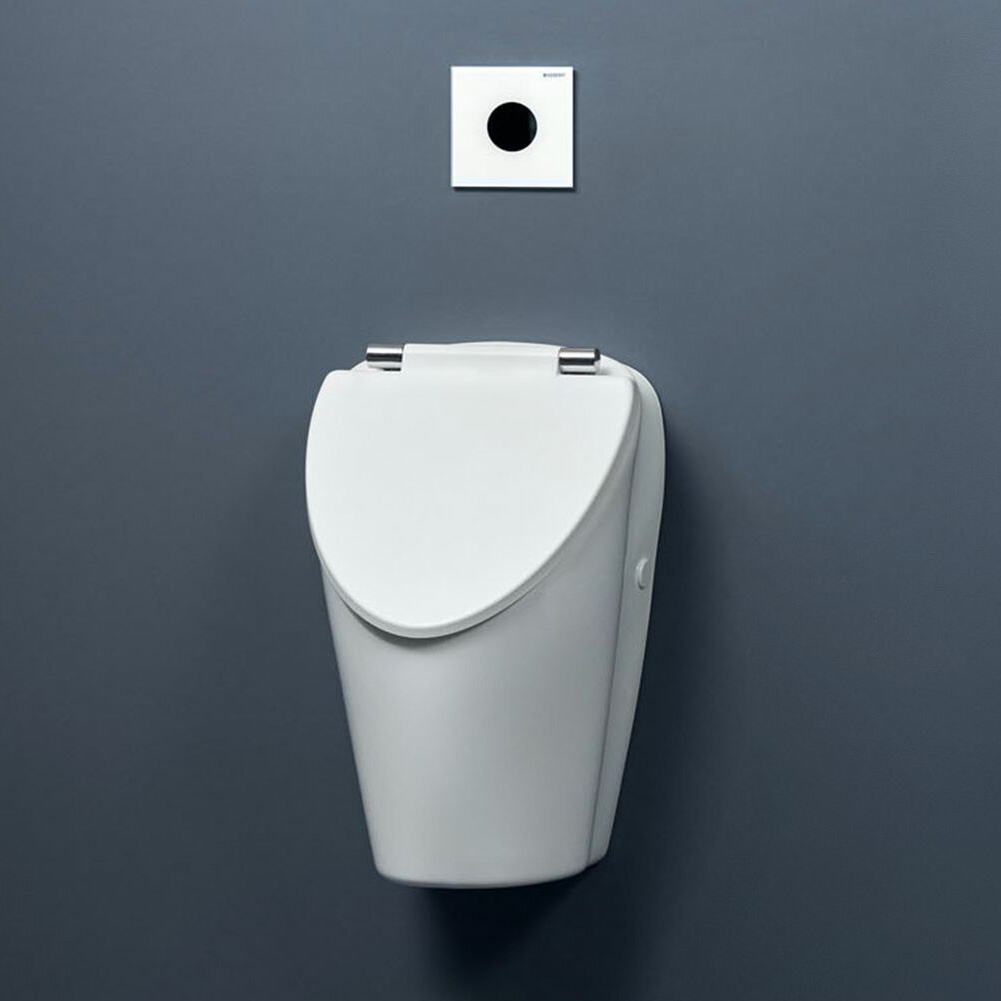 Geberit Renova S urinoir met deksel en achterinlaat wit glans