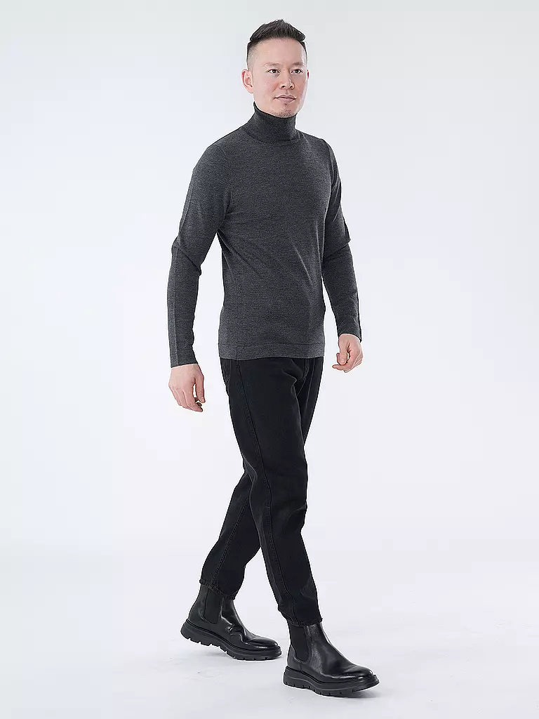 DRYKORN Rollkragenpullover JOEY grau