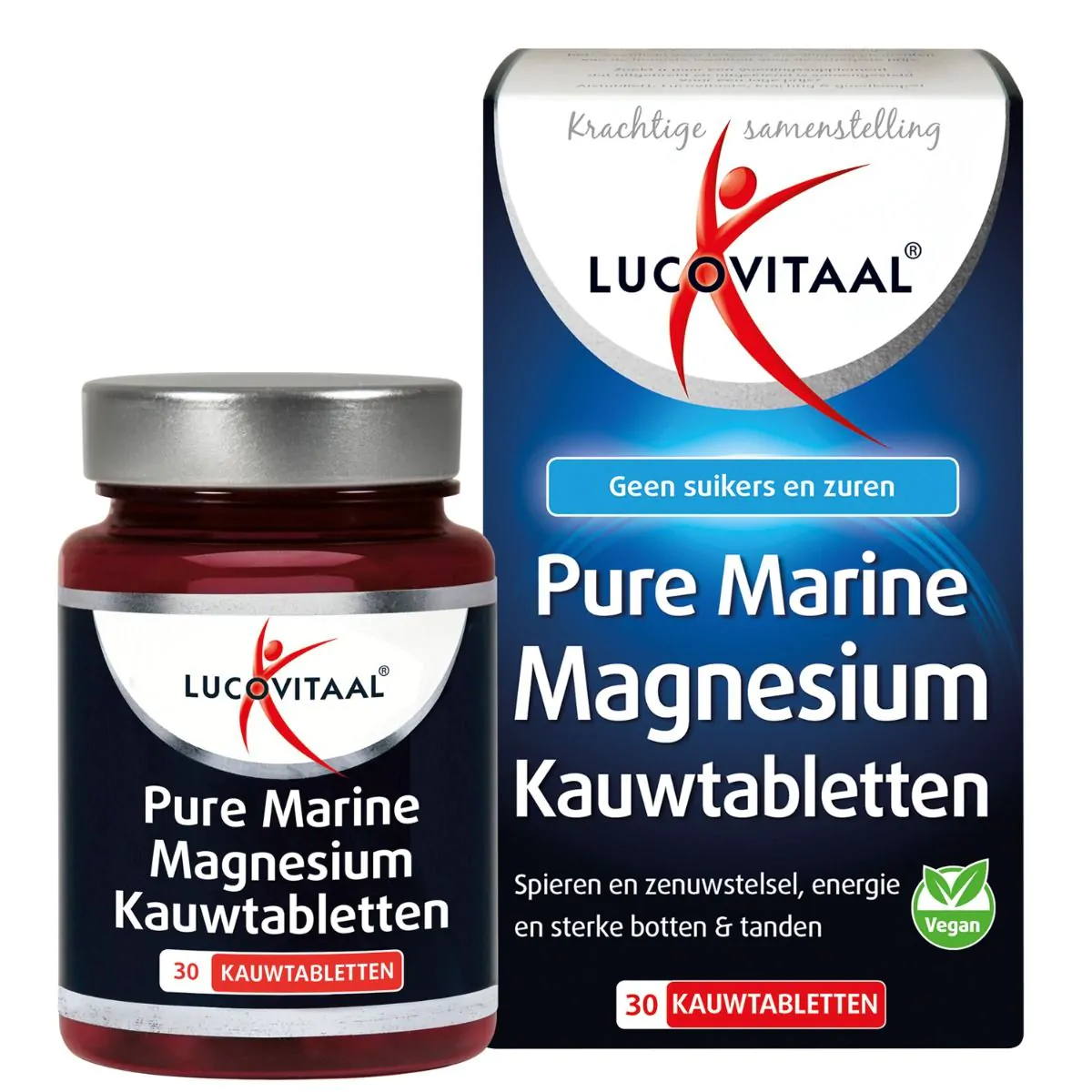 Pure Marine Magnesium 30 kauwtabletten