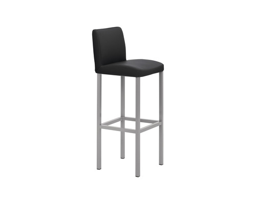 Barkruk Mayer zitmeubel 1164 40 x 45 x 109 cm staal parelzilver/antraciet