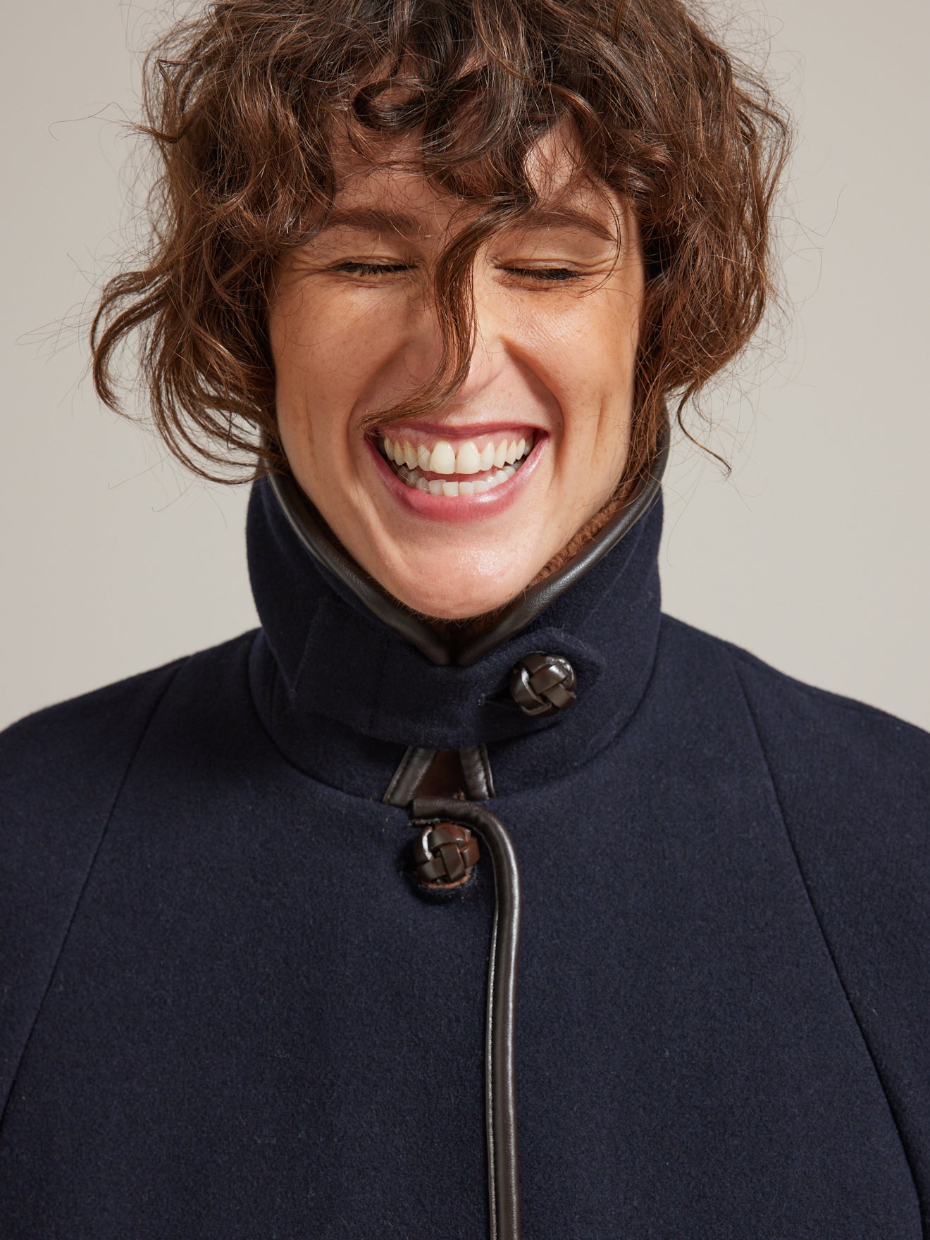 Manteau gansé intérieur sherpa femme