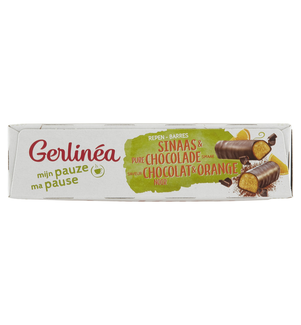 Gerlinéa Snackrepen Sinaas & Pure Chocolade Smaak (372 gr)