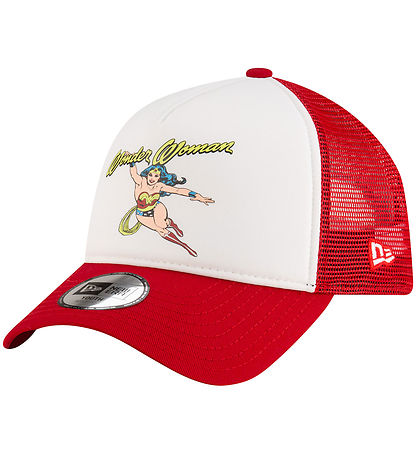 New Era Kappe - Trucker - Wonder Women - Rot