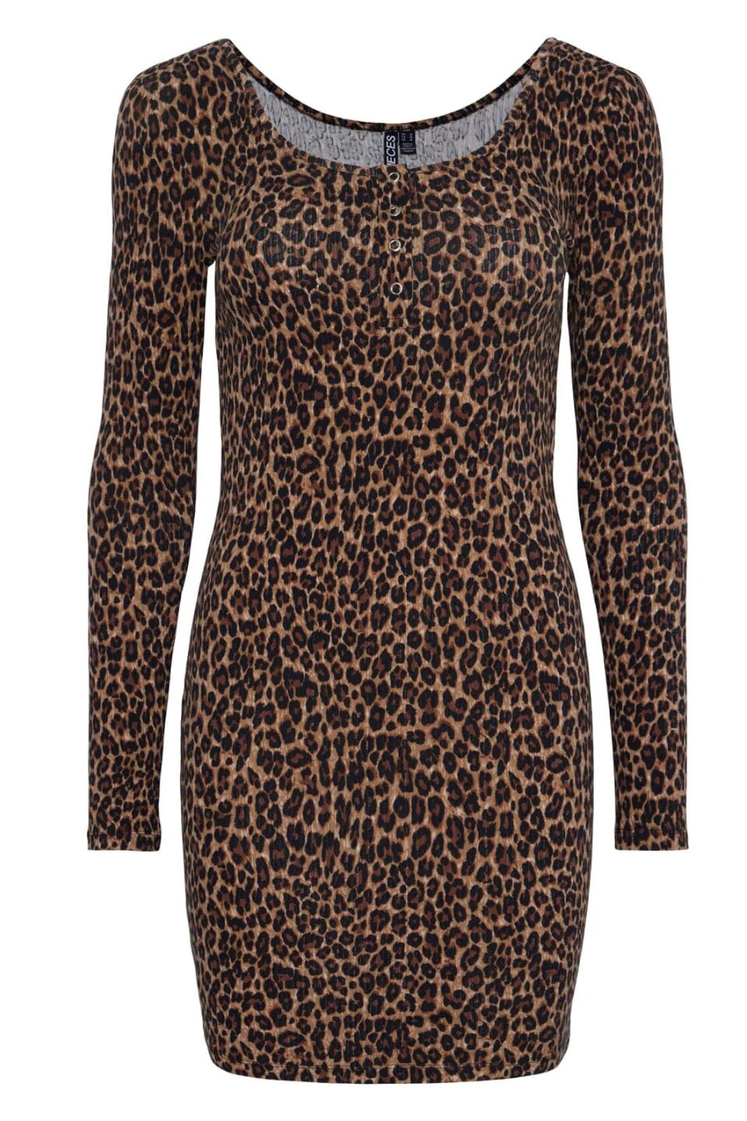 Pieces Pckitte Ls Dress 4449293 black leo