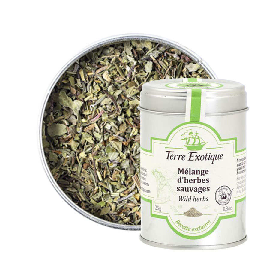 Mélange aromatique d'herbes sauvages
