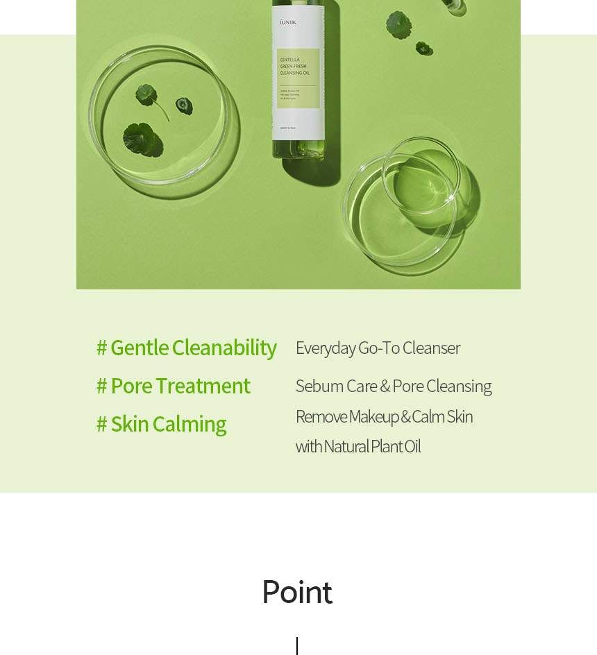 iUNIK - Centella Green Fresh Reinigingsolie