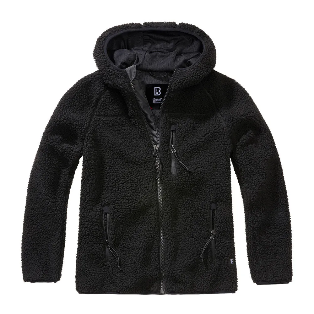 Brandit -  Jacke Teddyfleecejacket Hood Frauen
