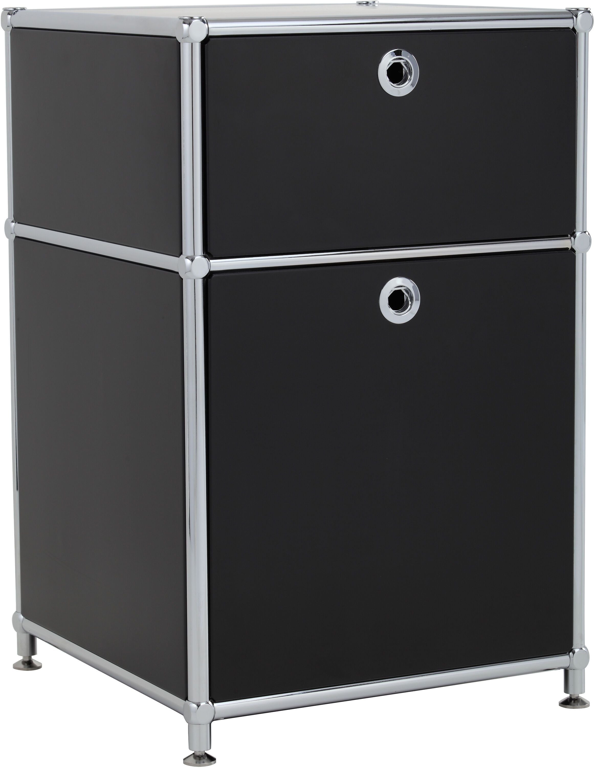 FLEXCUBE Korpus - Schwarz / B: 40.0 cm x T: 40.0 cm x H: 62.5 cm