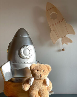 Egmont Toys Rakett Spilledåse, Wood