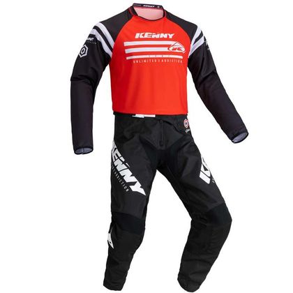 Maillot cross Kenny TRACK KID - RAW - RED - Rouge