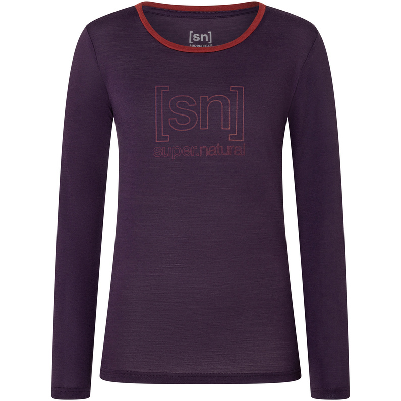Super.Natural Damen The Essential Logo Longsleeve