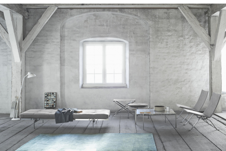 Fritz Hansen Kaiser Idell 6556-F vloerlamp olive green