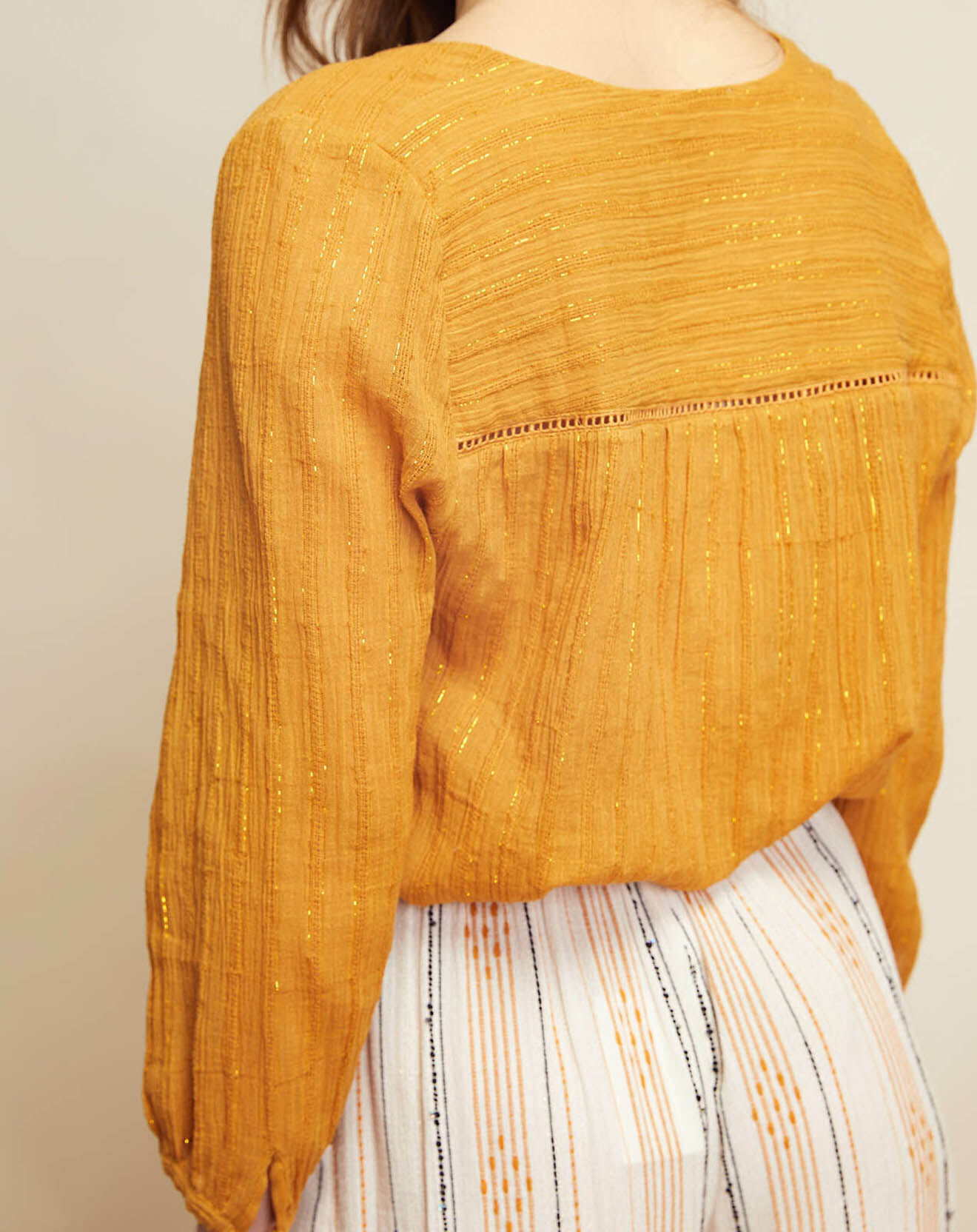 Louizon Blouse Nicole ocre
