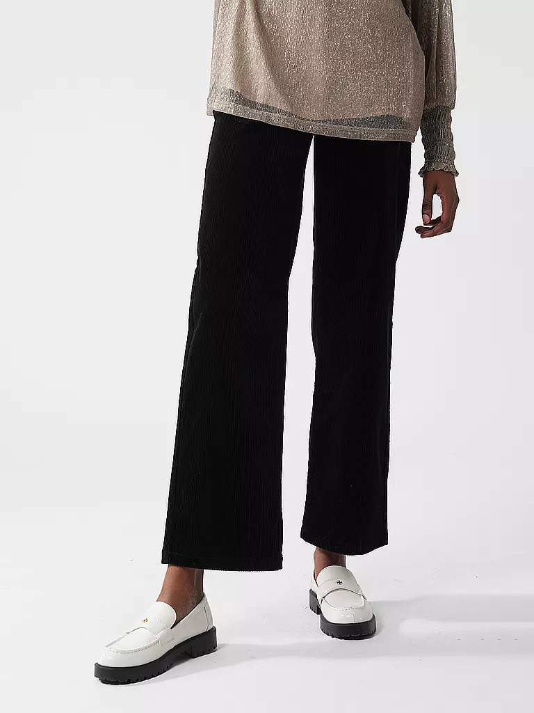 MARC O' POLO DENIM Jeans Wide Leg TOMMA schwarz
