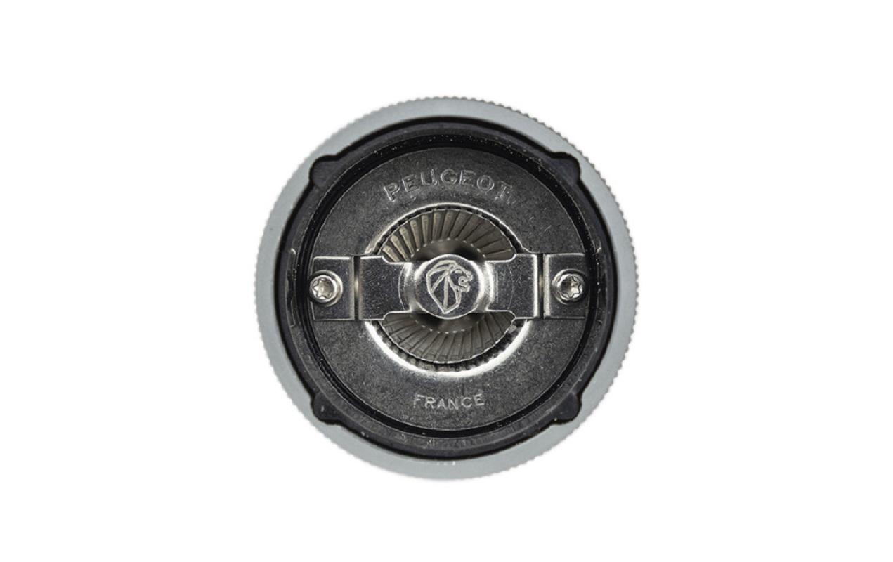 Salzmühle Line 12 cm, Dunkelgrau/KarbonschwarzGewürzmühle für Salz