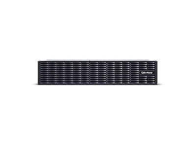 CyberPower Extended Battery Module BPSE48V40ART2U - Batterihus (stativ-monterbar / ekstern) - 8 x batteri - Blysyre - 9 Ah - 2U - sort