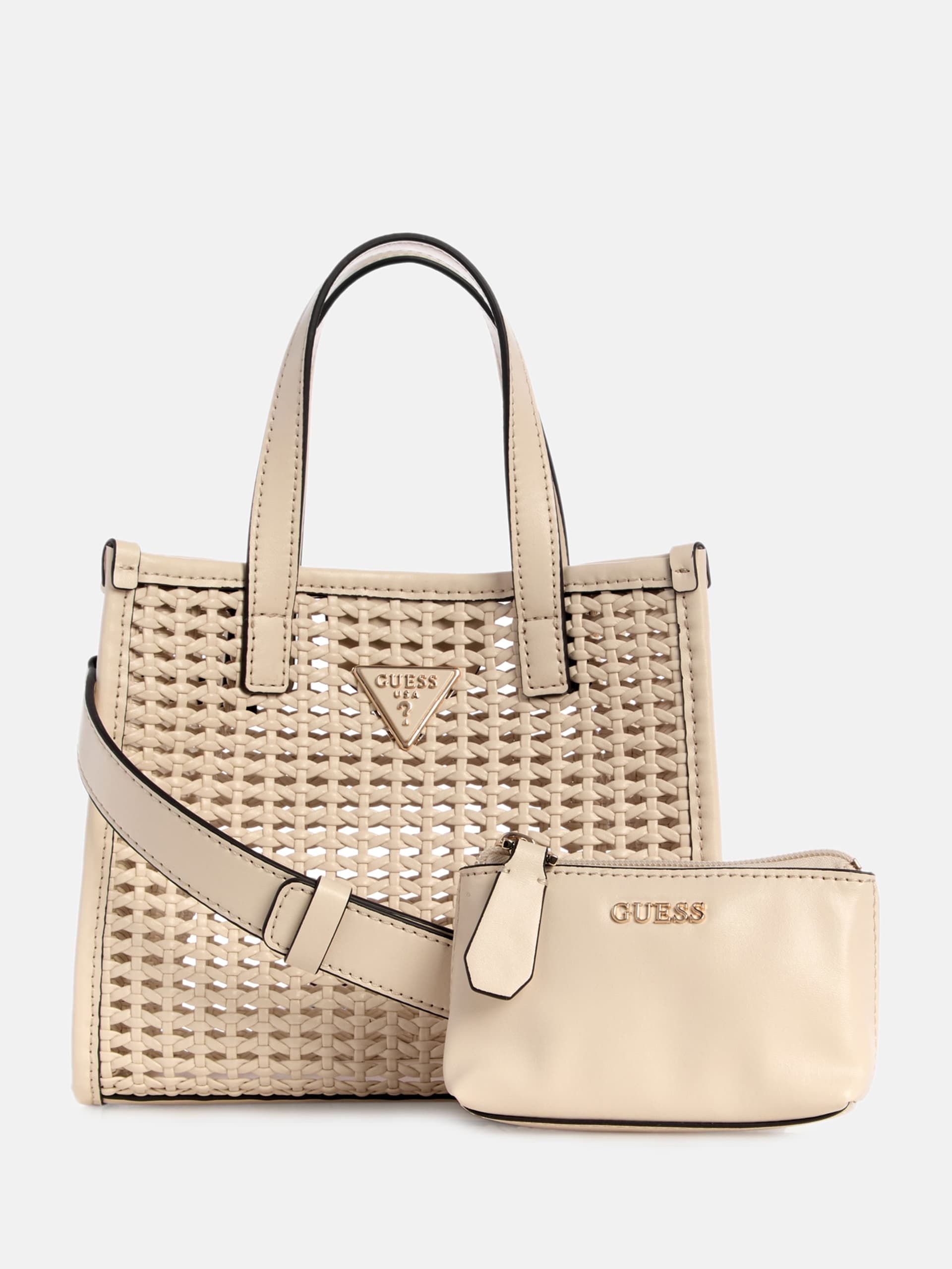 Bolsa pequena Brigitta em tecido