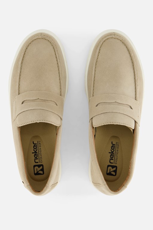 Rieker Instappers beige Nubuck