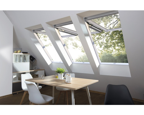 ARON Comfort Plus uitzetraam, kunststof, KFR-V gelaagd veiligheidsglas, 66x118 cm (geschikt als vervangingsraam)