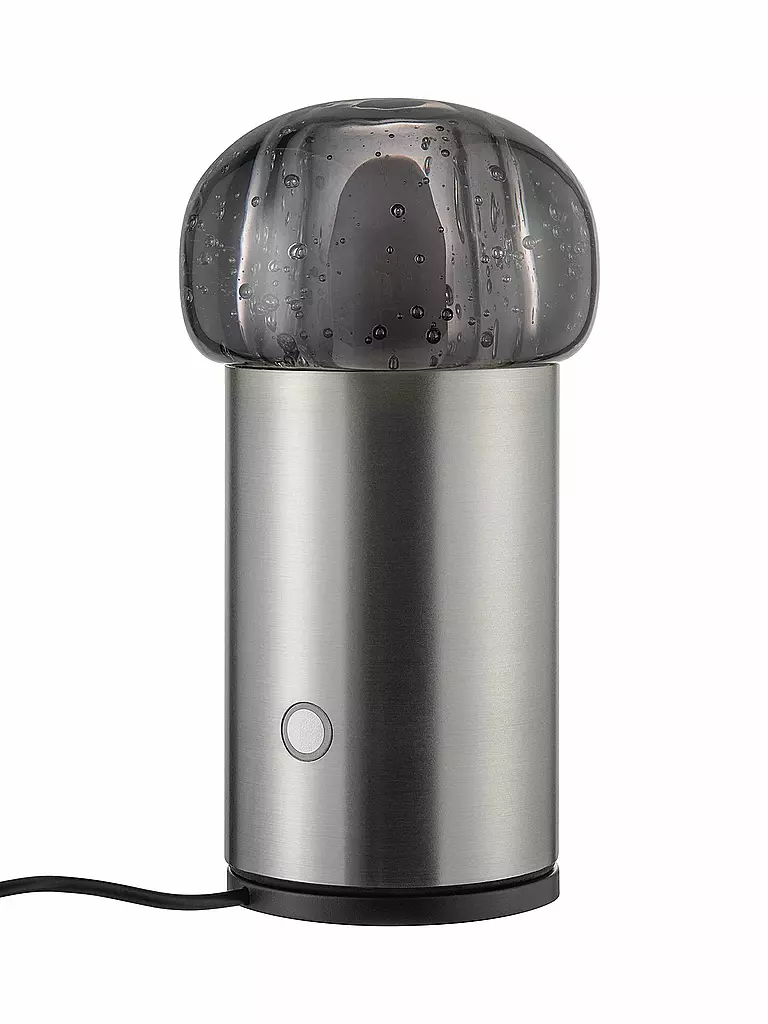 BLOMUS Mobile LED Lampe IRIS 18cm Metallic Finish silber