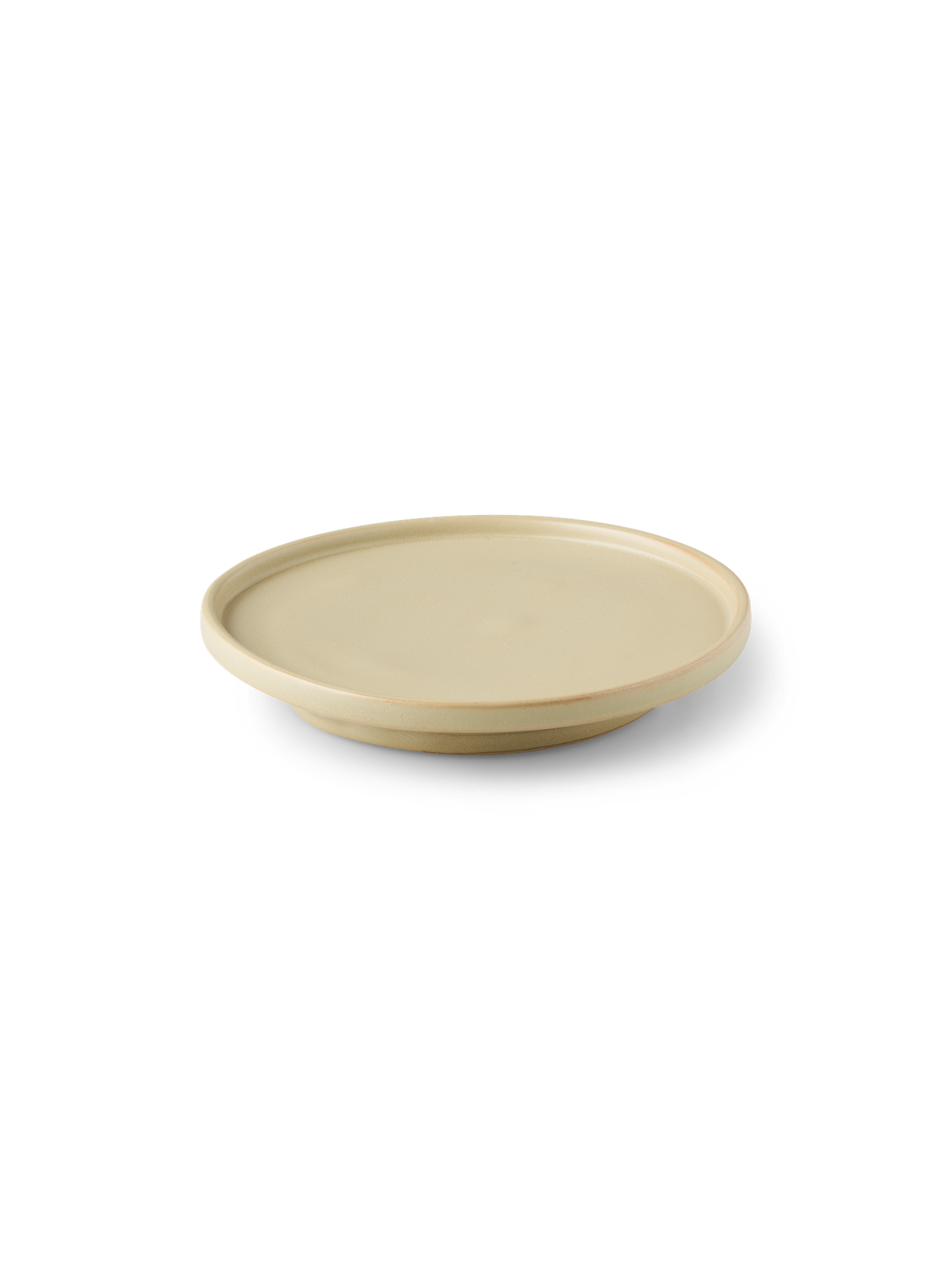 Dekorativ bakke | Stentøj. Ø19 x 3 cm. | Dusty Green