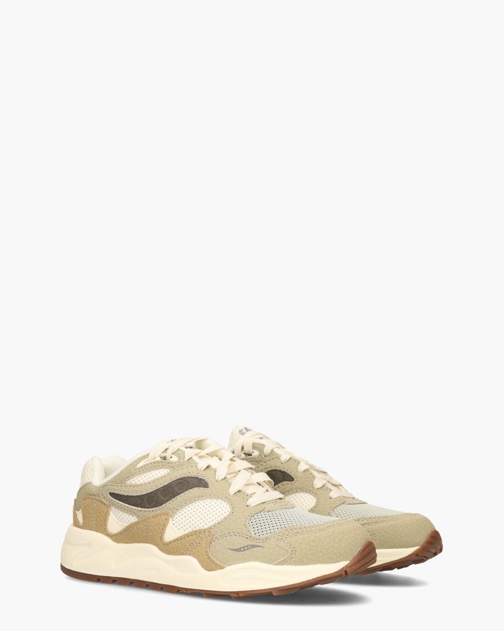 Saucony Grid Shadow 2 Groen/Multicolor Herensneakers