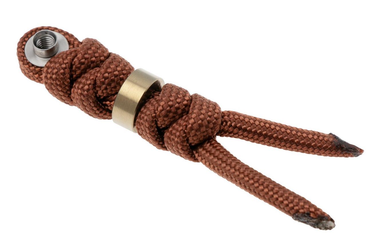 Chris Reeve Small Inkosi Lanyard with bead rust/gold SIN-7018