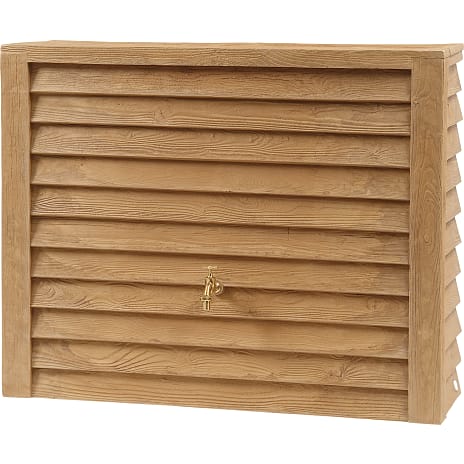 Woody regnvandsbeholder 350 liter - lys brun