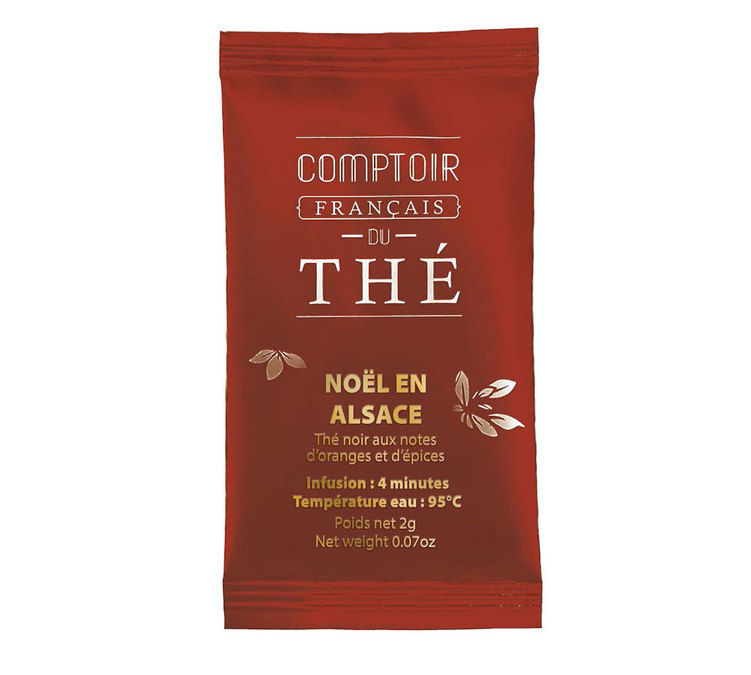 Coffret thés de Noël - Bon Voyage Féérique - 4 thés - 20 sachets - COMPTOIR FRANÇAIS DU THÉ